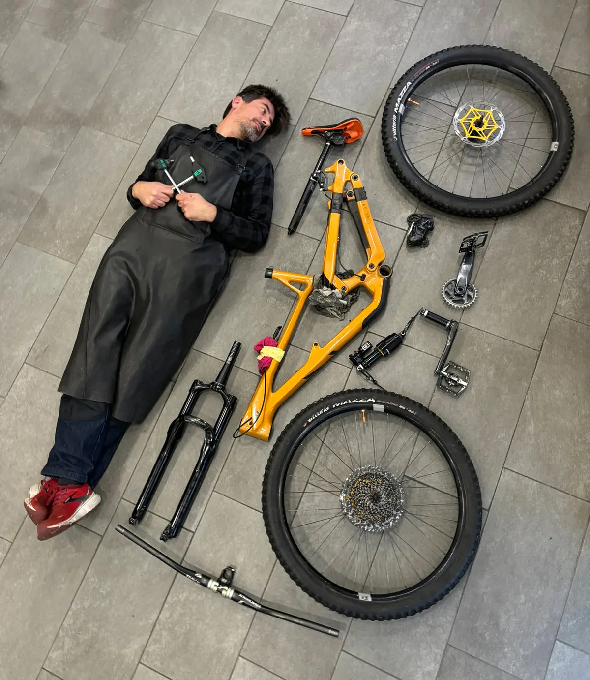 Luka Omahen - kolesarski vodnik